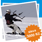 Snowkiting kurz AKTIVNÍ KITE PRÁZDNINY – zima ČR a SK