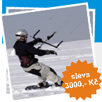 Snowkiting kurz AKTIVNÍ KITE PRÁZDNINY – zima ČR a SK