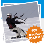 2-DENNÍ SNOWKITING KURZ + trapéz v ceně 3000,- Kč zdarma